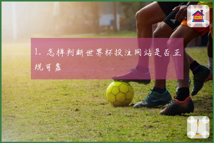 1. 怎样判断世界杯投注网站是否正规可靠